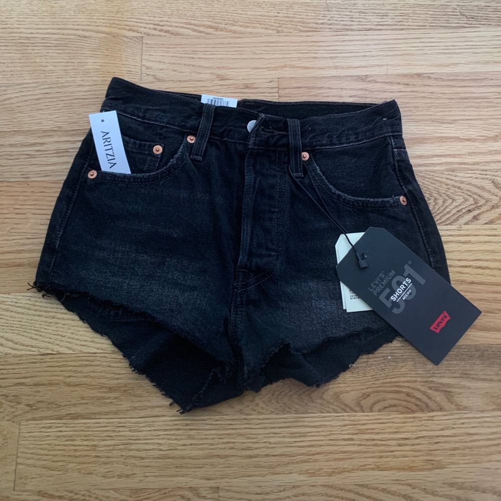 Levi’s 501 Micro Short Black